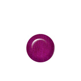 Swatch of IBD Just Gel Polish Indian Sari, featuring a sparkly fuchsia-magenta with iridescent shimmer.